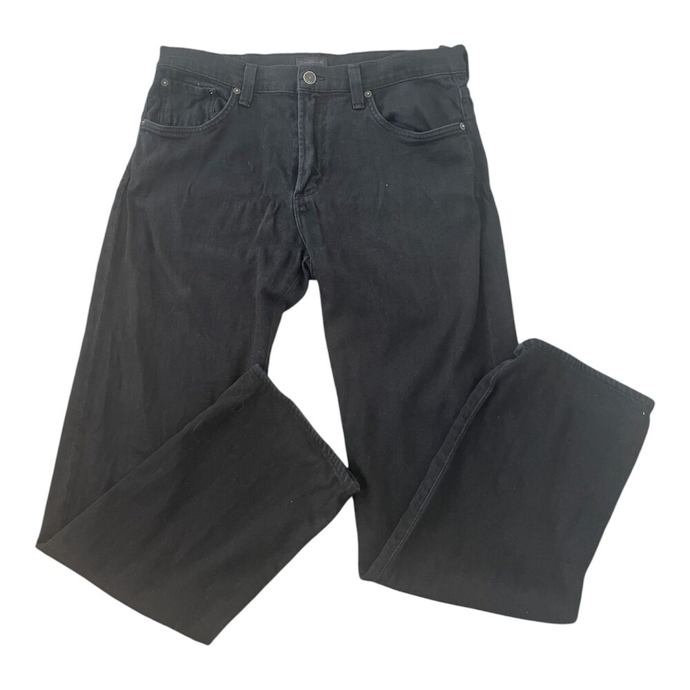 Citizens of Humanity Mens Core Jeans Sz 32 Black Denim Grunge Casual COH Stretch